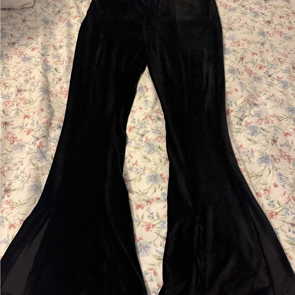 SO Black Flare Pants